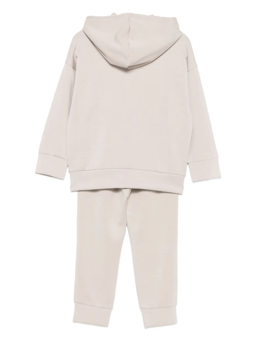 Emporio Armani Kids Trainingspak met capuchon Beige