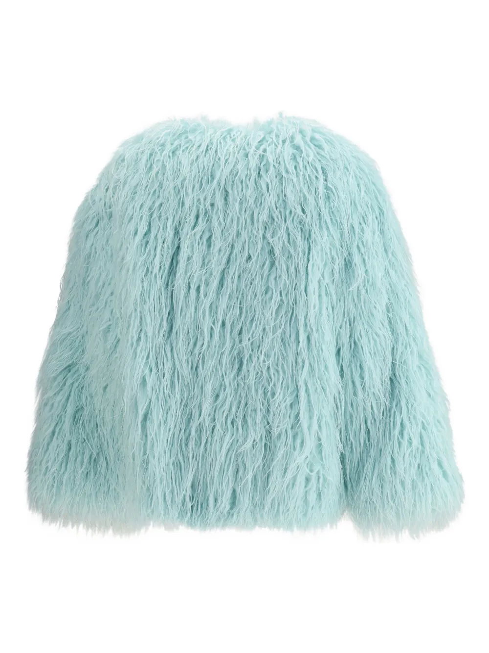 Forte Forte Eco Mongolia Fur Coat In Blue