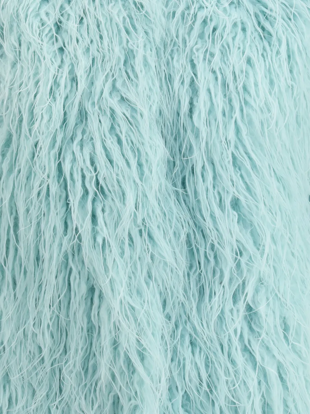 Forte Forte Eco Mongolia Fur Coat In Blue