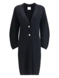 Forte Forte ribbed button-up cardi-coat - Blue