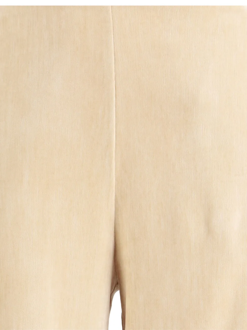 Forte Forte Elasticated-waistband Velvet Trousers In Neutral