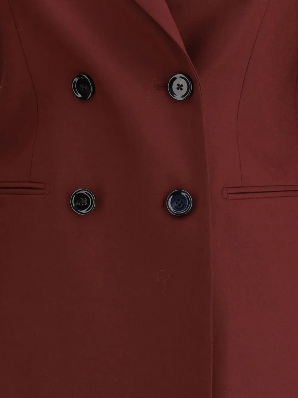 Lardini Double-breasted Button Detail Jacket In Red