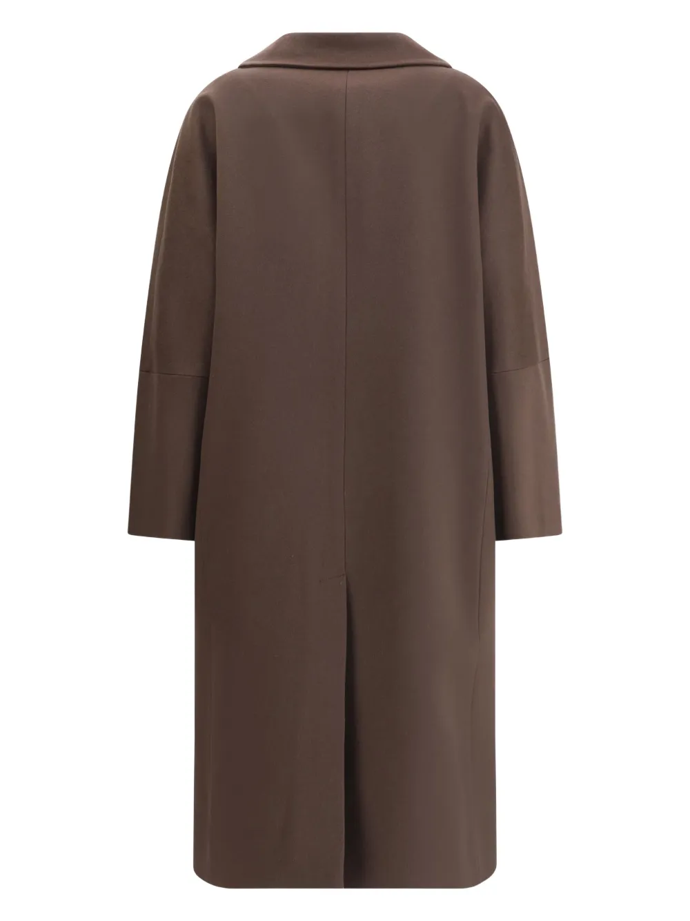 Lardini Patch-pocket Button Coat In Brown