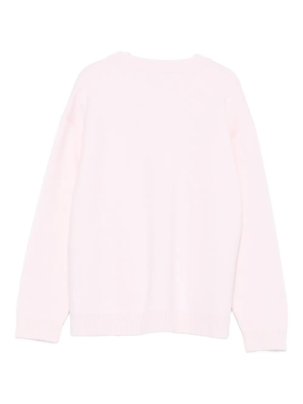 Fendi Kids Trui met geborduurd logo Roze