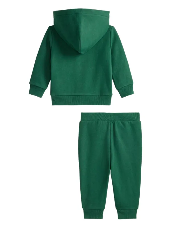 POLO RALPH LAUREN KIDS Hooded Trouser Set | Green | FARFETCH BH