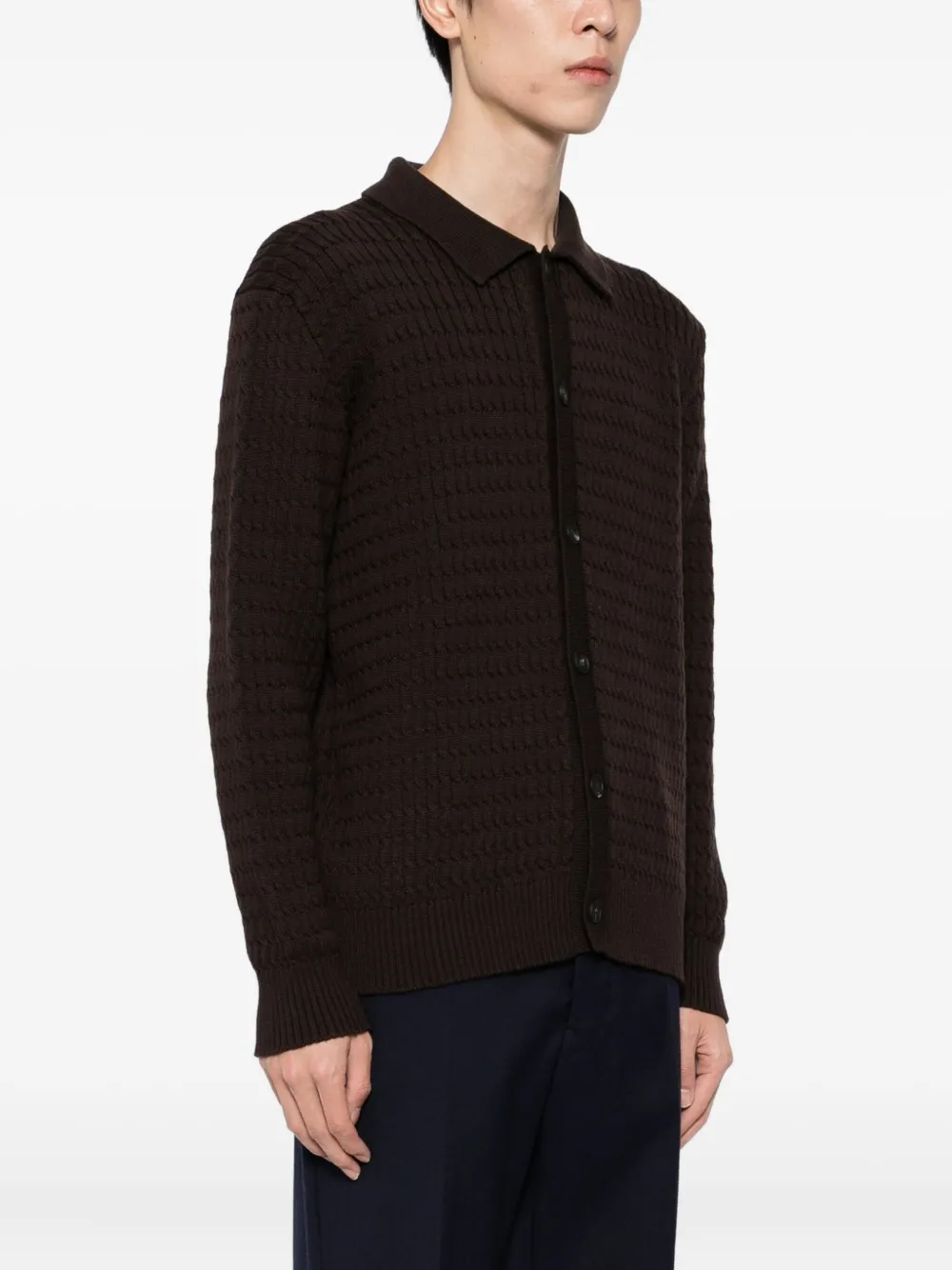 Tagliatore Anson Cardigan In Black
