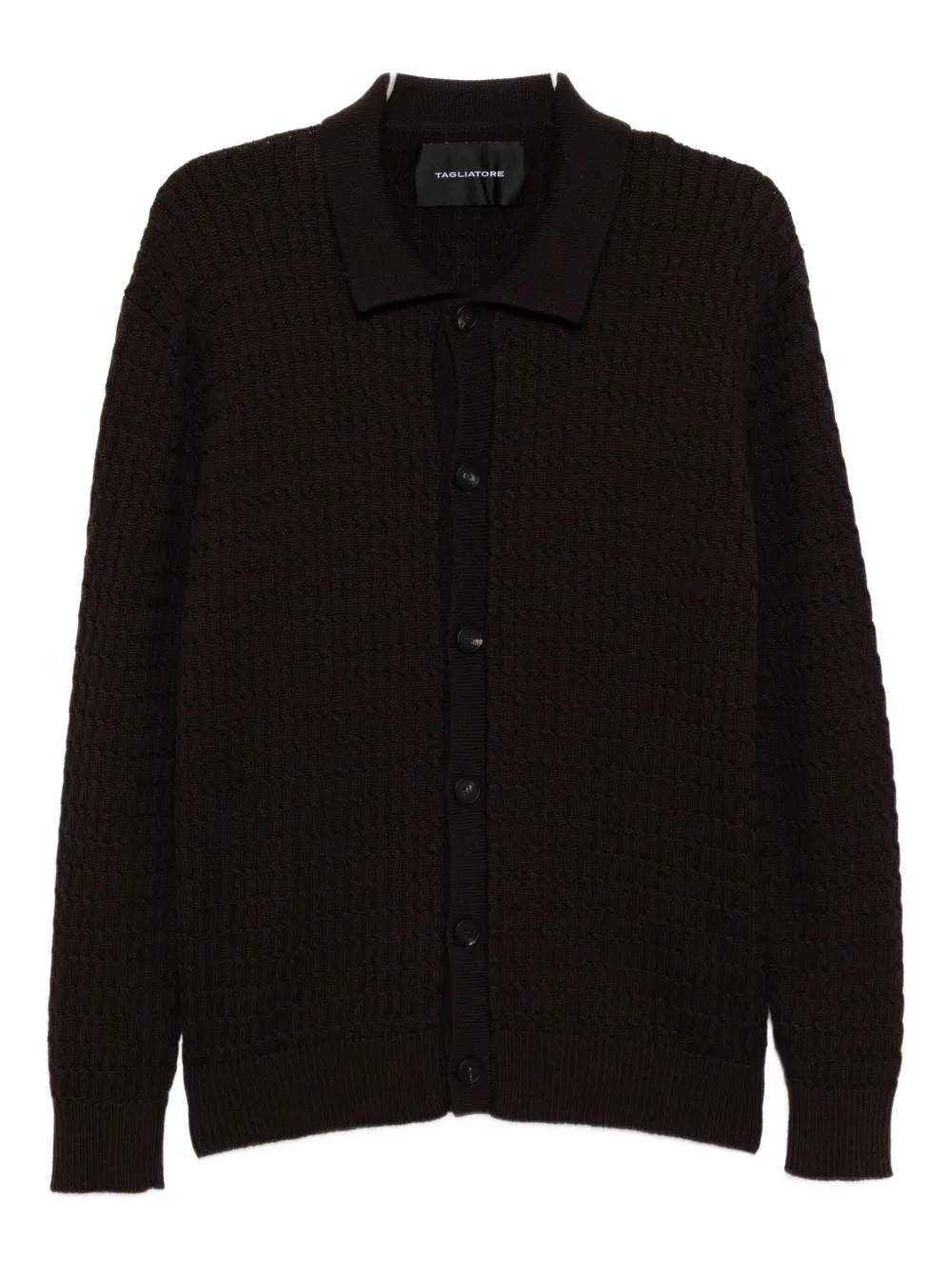 Tagliatore Anson Cardigan In Black