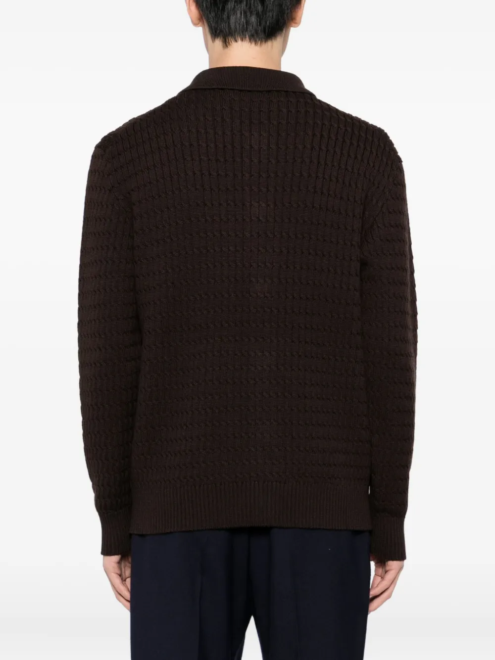Tagliatore Anson Cardigan In Black