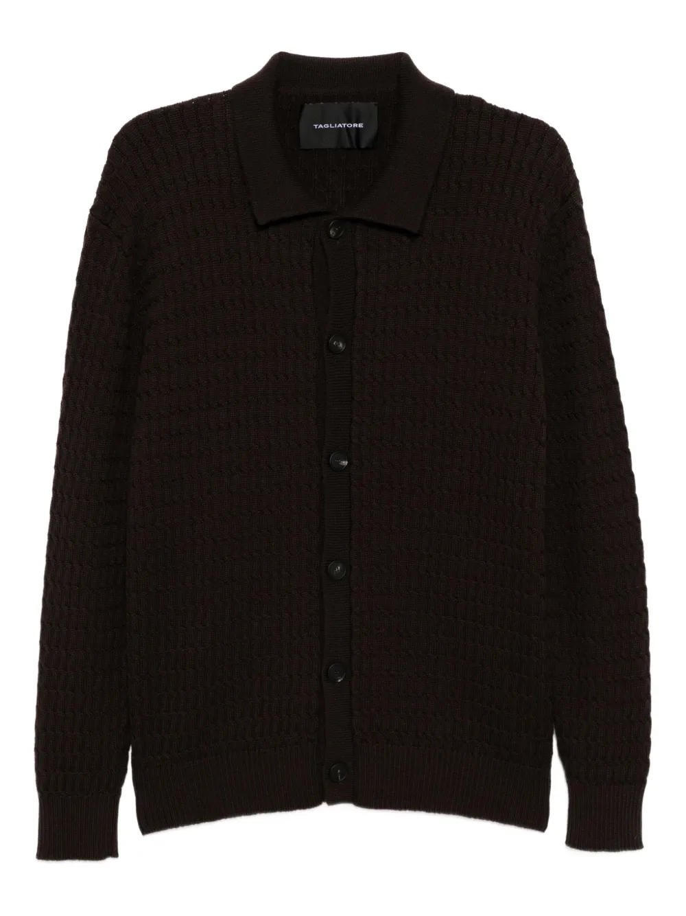 Tagliatore Anson cardigan | Brown | Image 1