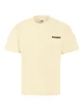 MSGM Kids logo-print cotton t-shirt - Yellow