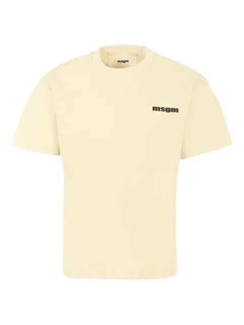 MSGM Kids logo-print cotton t-shirt