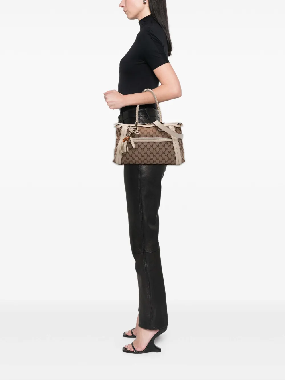 Gucci Pre-Owned 2016-2025 GG Canvas Bella satchel | Pre-Owned | Image 2