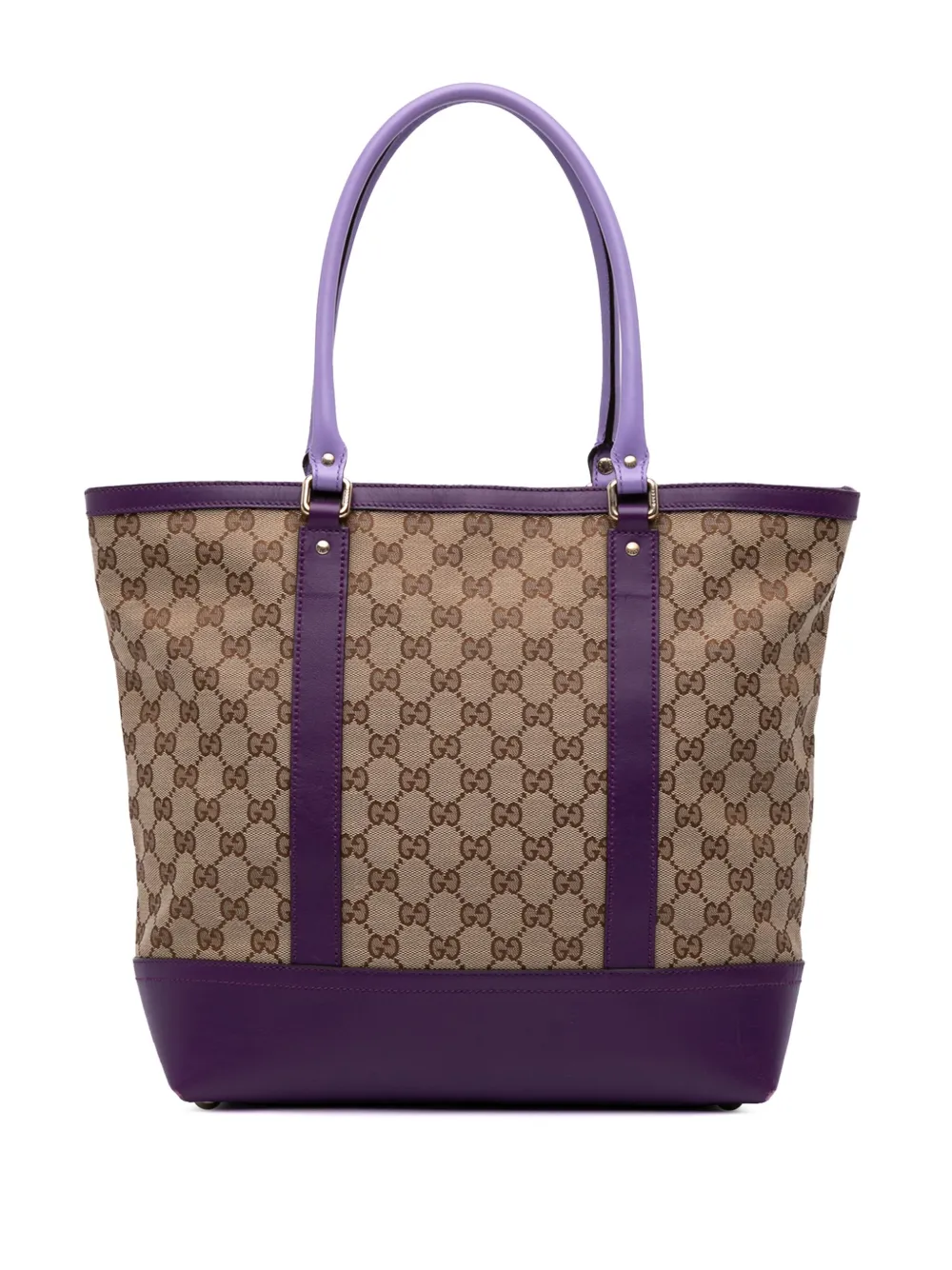Gucci Pre-Owned 2016-2025 GGキャンバス ハンドバッグ - ブラウン Gucci Pre-Owned 2016-2025 GGキャンバス ハンドバッグ - ブラウン