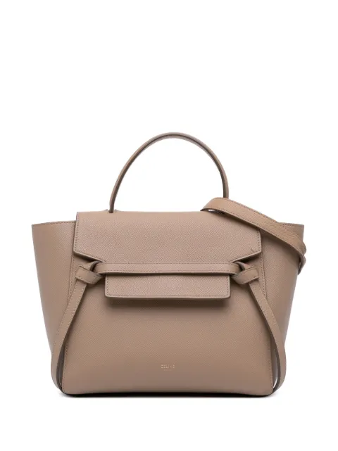 Celine Pre-Owned 2019 Micro Grained Calfskin Belt Bag satchel
