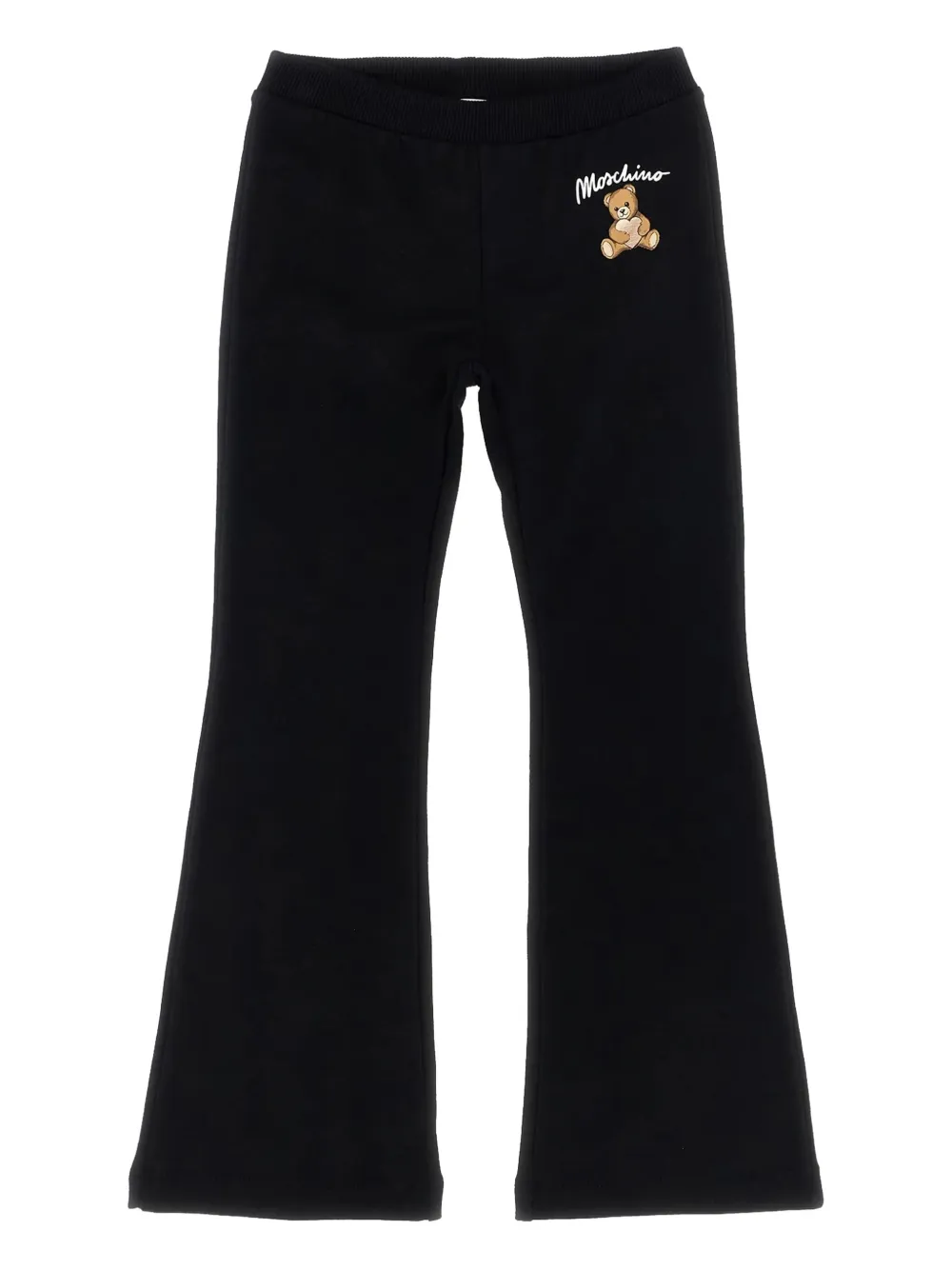 Moschino Kids テディベア パンツ - ブラック Moschino Kids テディベア パンツ - ブラック