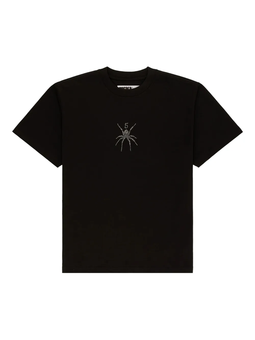 SP5DER spider-embellished T-shirt | Black | Image 1