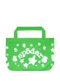 SP5DER star-print tote bag - Green