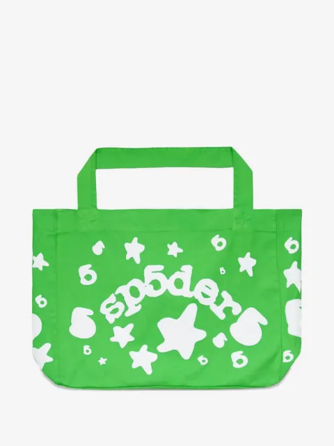 SP5DER star-print tote bag