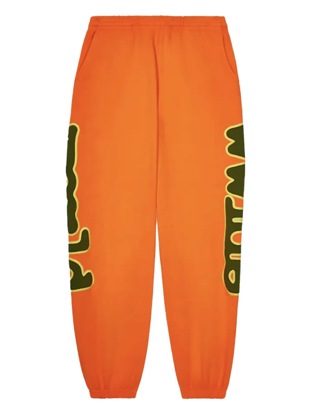 SP5DER logo track pants | Orange | Image 1