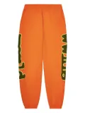 SP5DER logo track pants - Orange