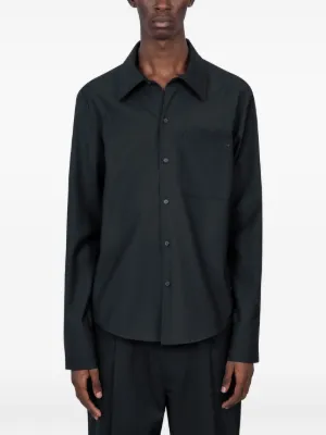 Saint Laurent ロングスリーブ シャツ | ブルー | FARFETCH JP