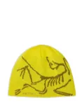 Arc'teryx bird-head merino wool beanie - Yellow