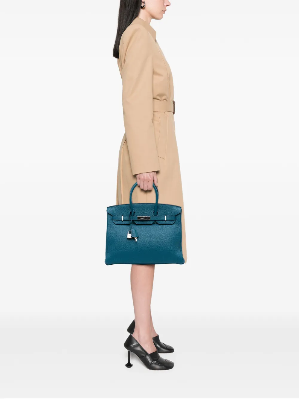Hermès Pre-Owned 2012 Togo Birkin Retourne 35 handbag | Pre-Owned | Image 2