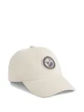 Brunello Cucinelli Kids corduroy patch baseball cap - Neutrals