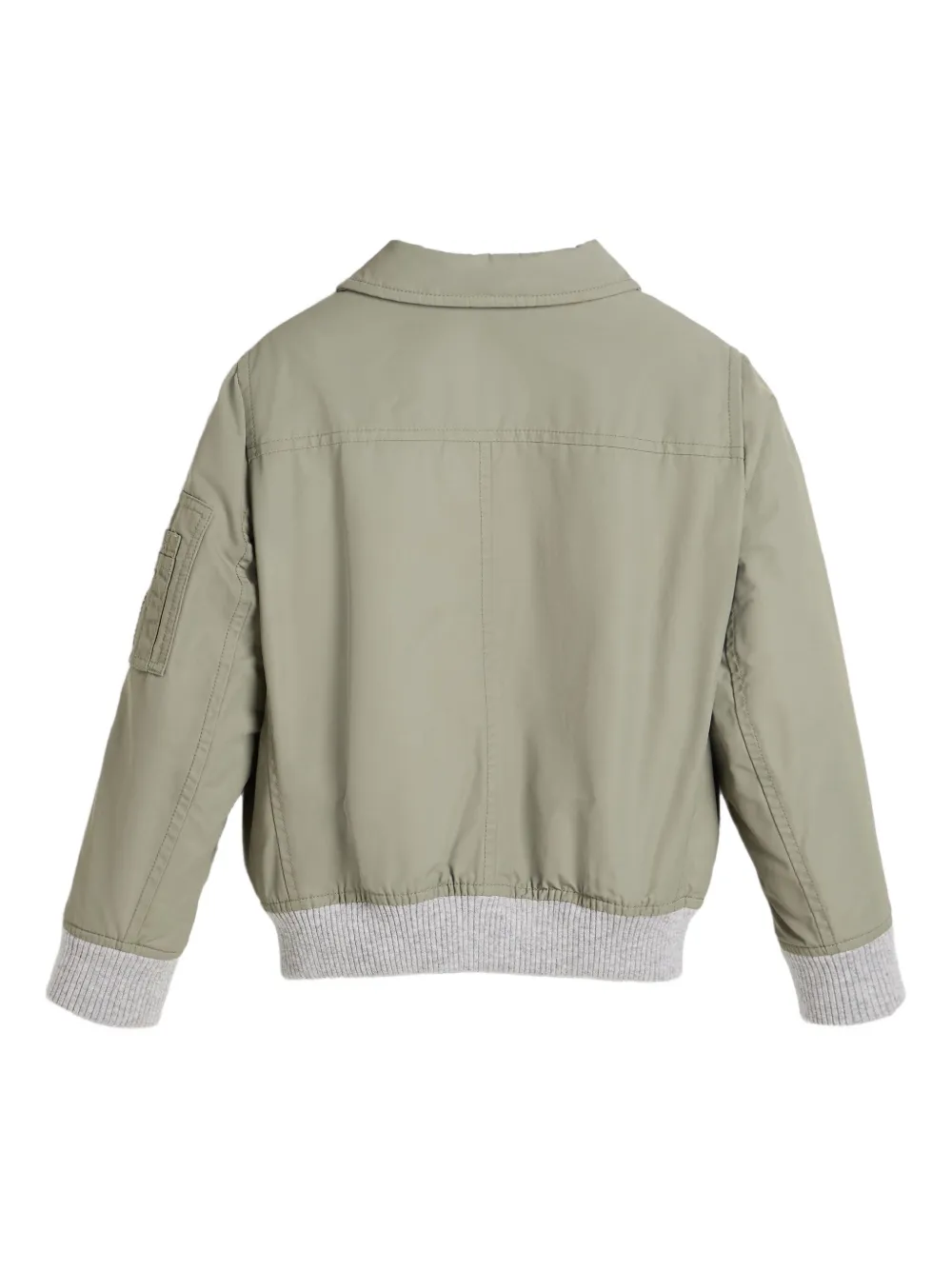 Brunello Cucinelli Kids Jack met rits Groen