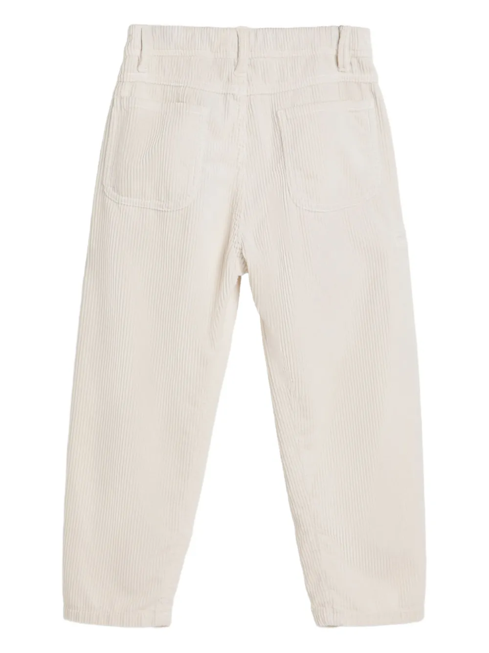 Brunello Cucinelli Kids corduroy pocketed casual trousers | Boys Casual Trousers | Image 2