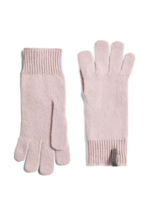 Brunello Cucinelli Kids gants à ornements