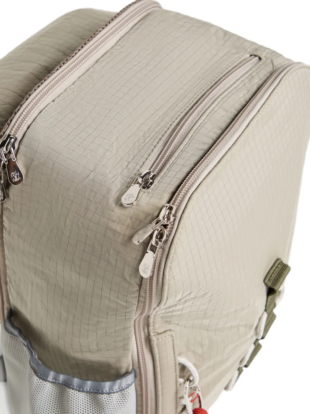 Brunello Cucinelli Kids Rugzak met logoprint Beige