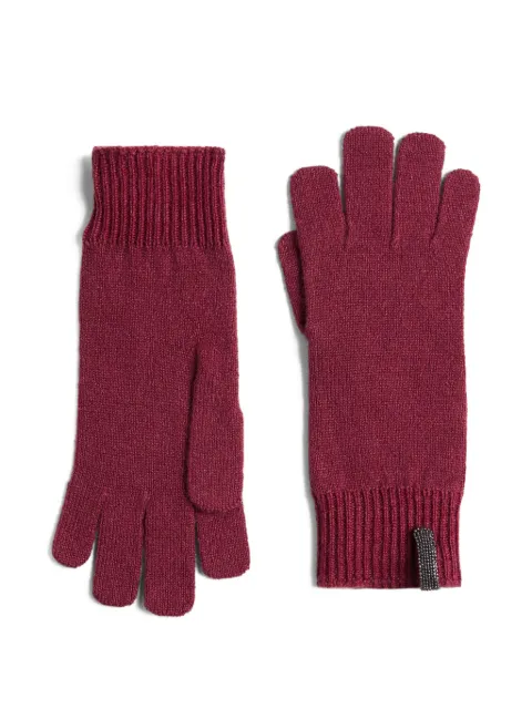 Brunello Cucinelli Kids gants à ornements