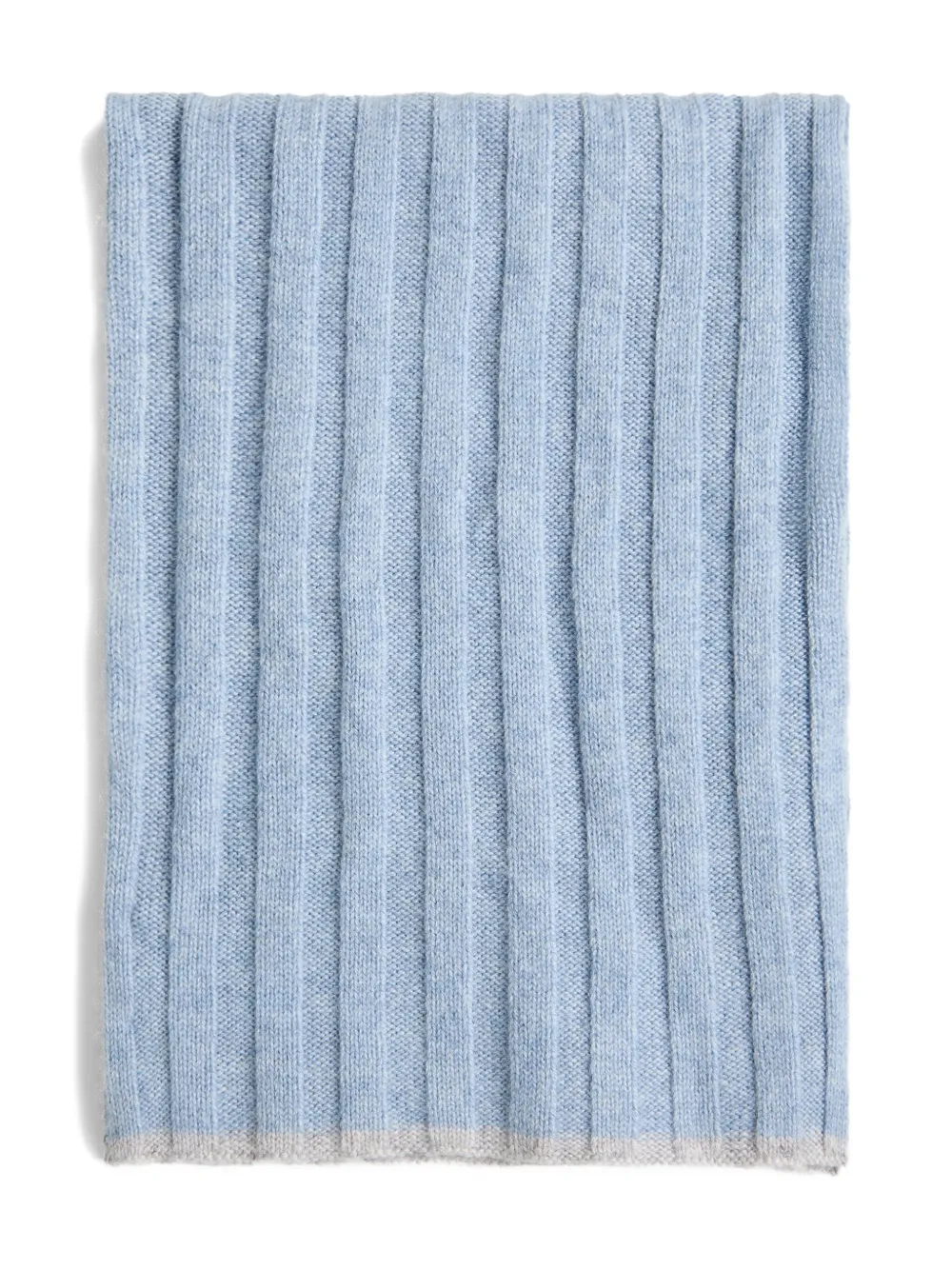 Brunello Cucinelli Kids mascada tejida | azul | Image 1