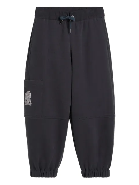 Brunello Cucinelli Kids drawstring pocket track pants
