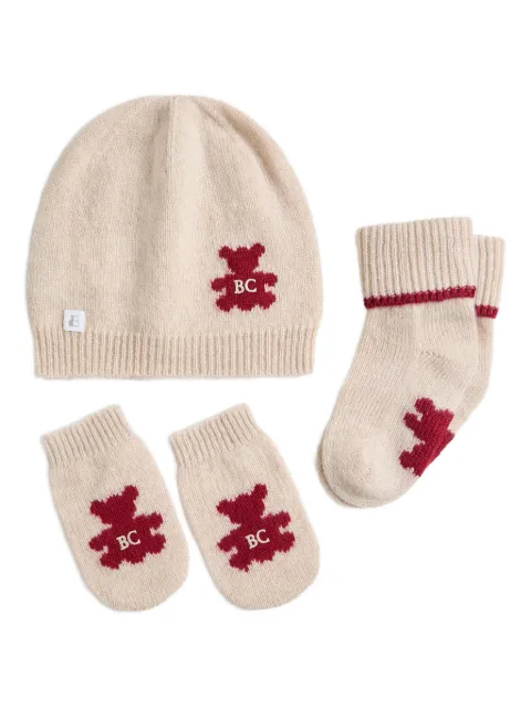 Brunello Cucinelli Kids set de tres gorros Bernie