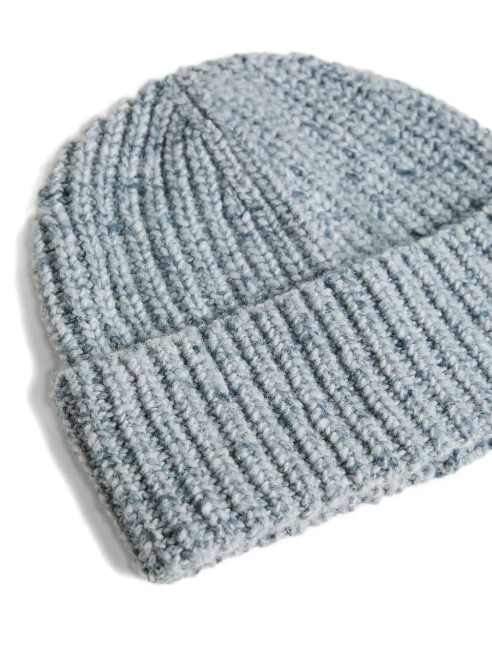 Brunello Cucinelli Kids' Ribbed Cashmere Beanie In Gray