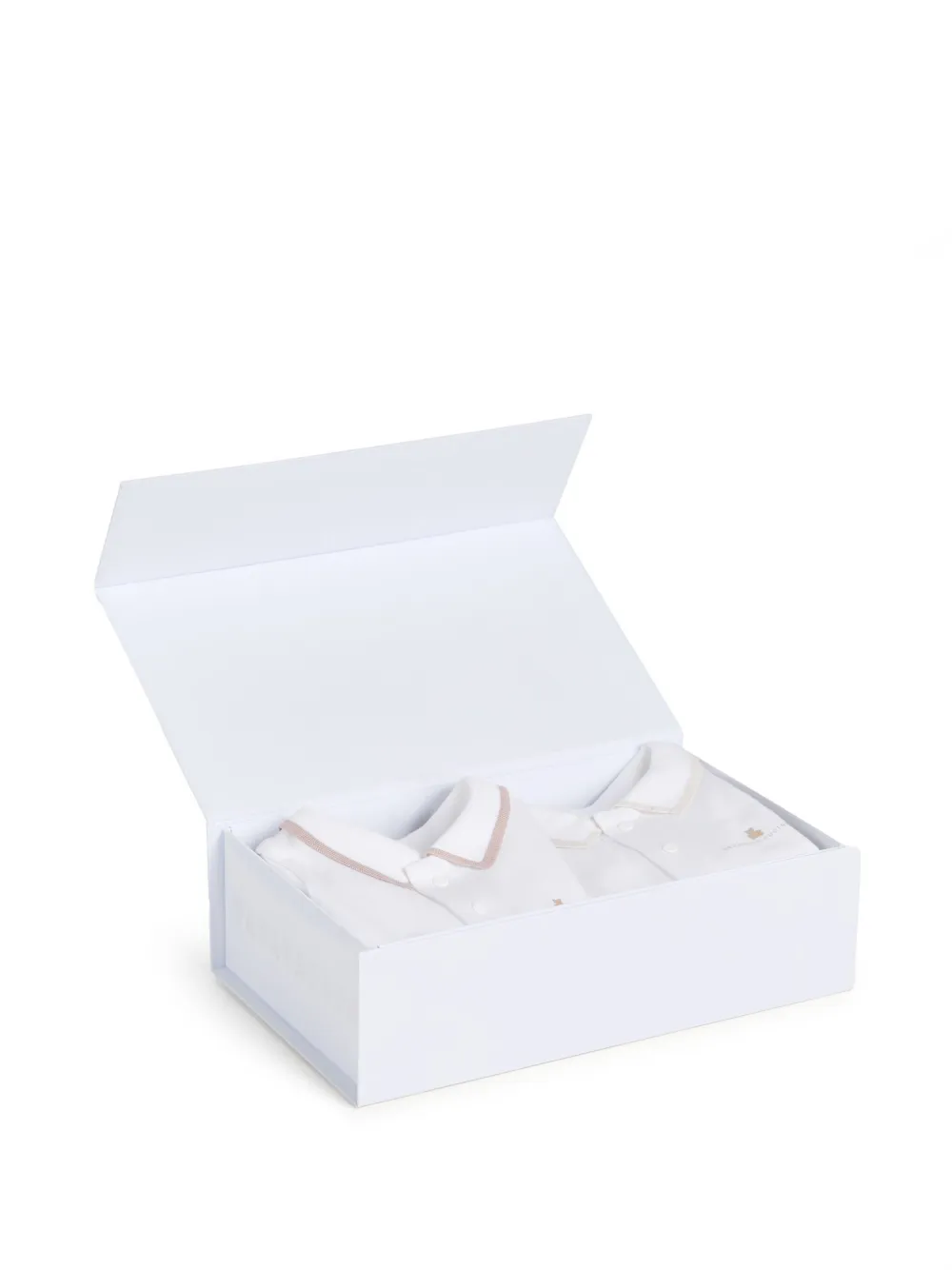 Brunello Cucinelli Kids Baby Bernie romperset Wit