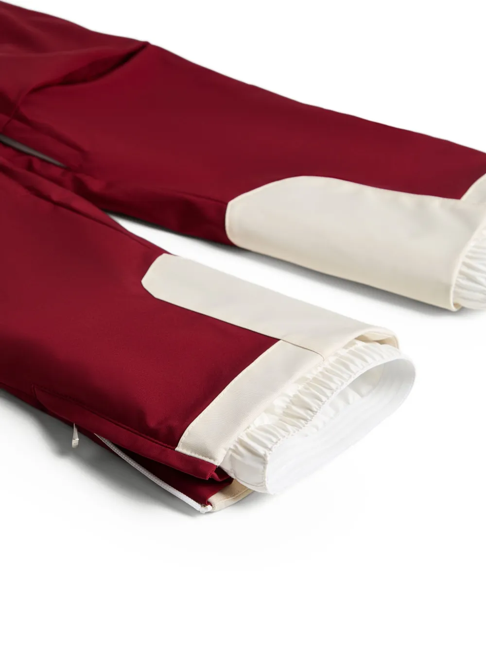 Brunello Cucinelli Kids Skibroek met geborduurd logo Rood