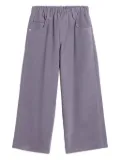 Brunello Cucinelli Kids elastic-waist casual trousers - Purple