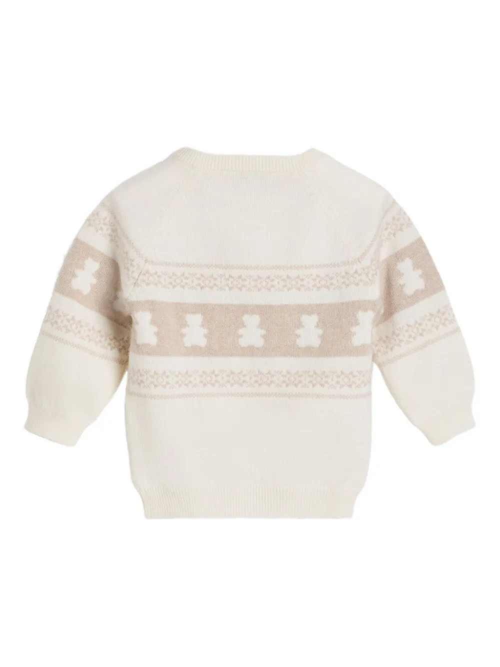 Brunello Cucinelli Kids Bernie Baby kasjmier trui Beige