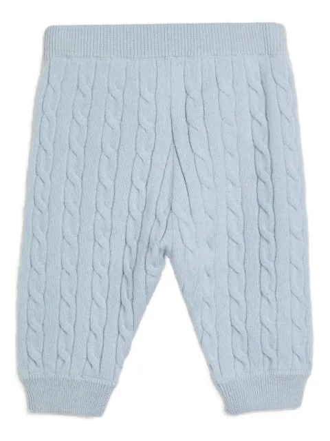 Brunello Cucinelli Kids Bernie Baby cable-knit trousers