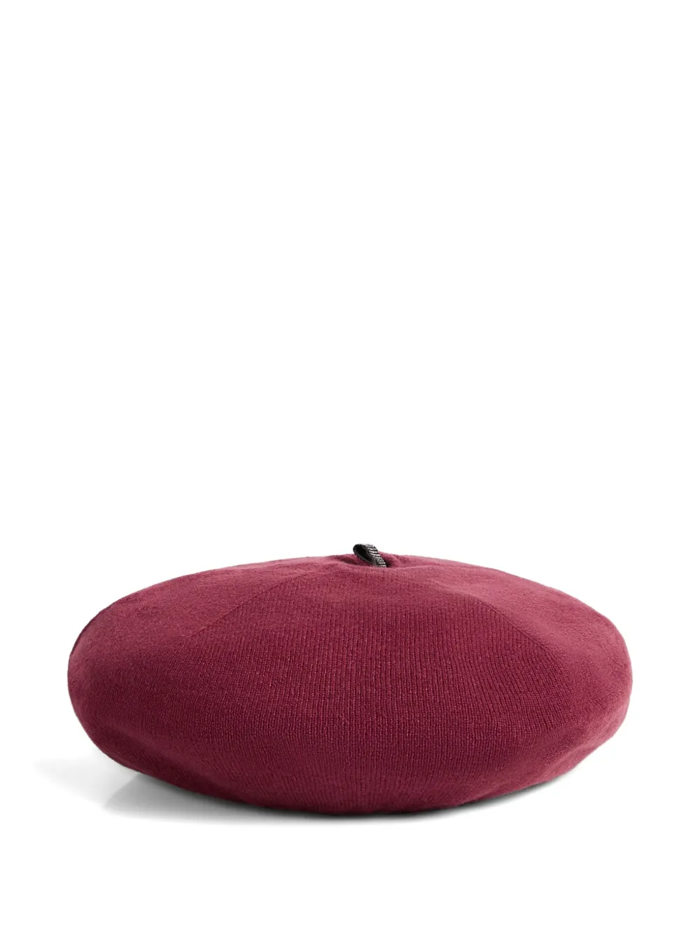 Brunello Cucinelli Knit Beret In Brown