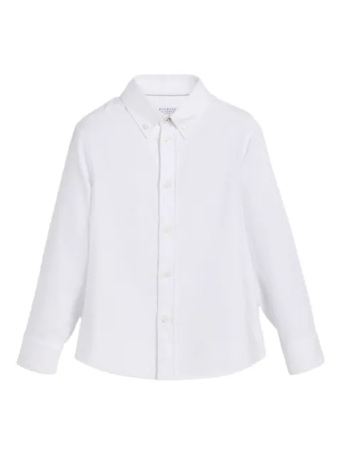 Brunello Cucinelli Kids long-sleeve shirt