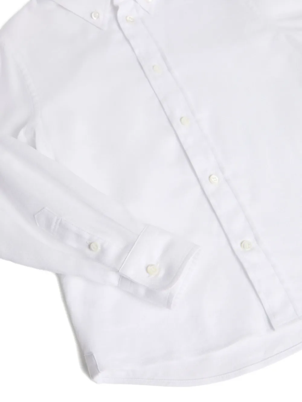 Brunello Cucinelli Kids Shirt met lange mouwen Wit