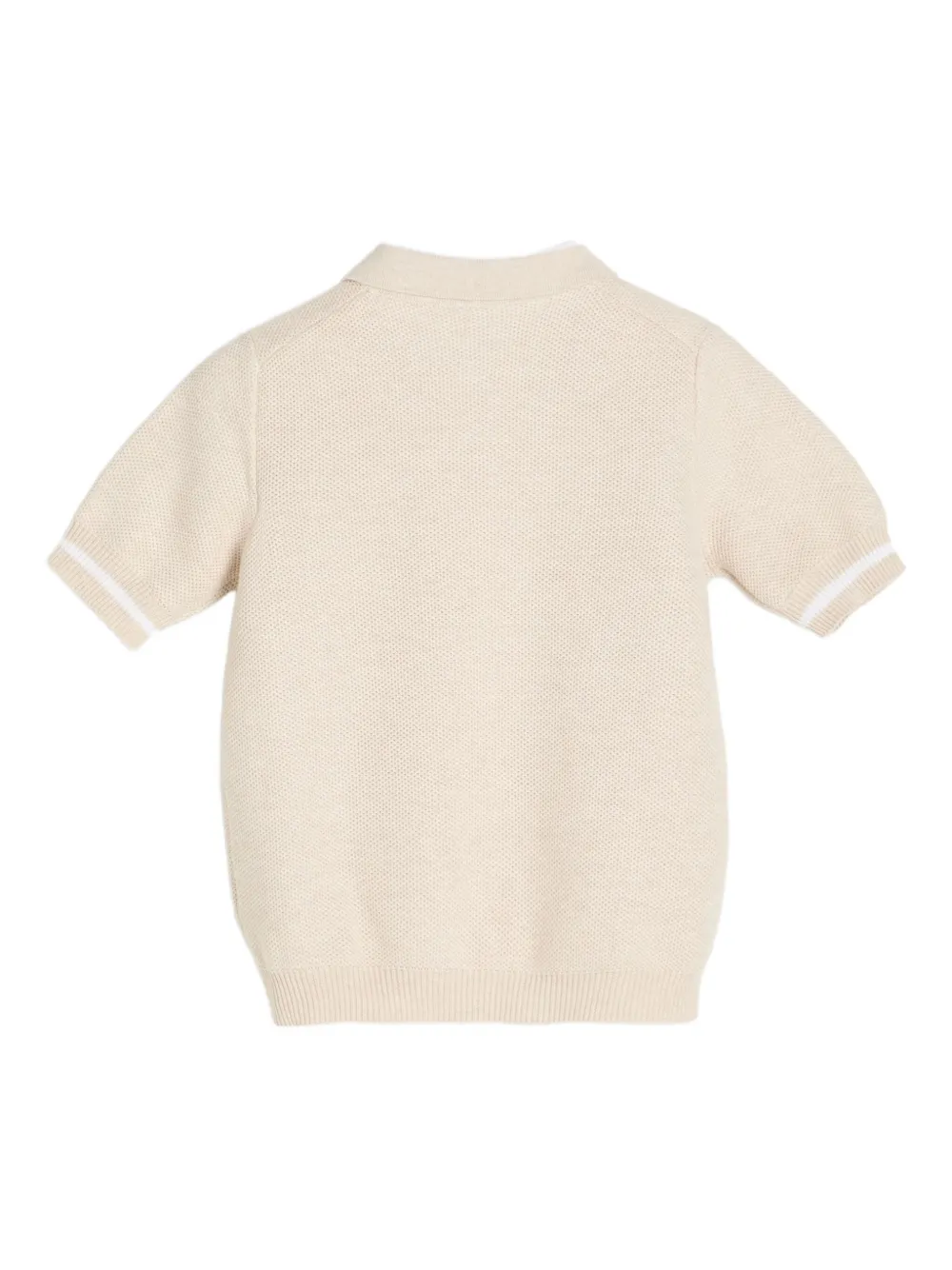  Brunello Cucinelli Kids Patch-pocket Polo Shirt - Neutrals 