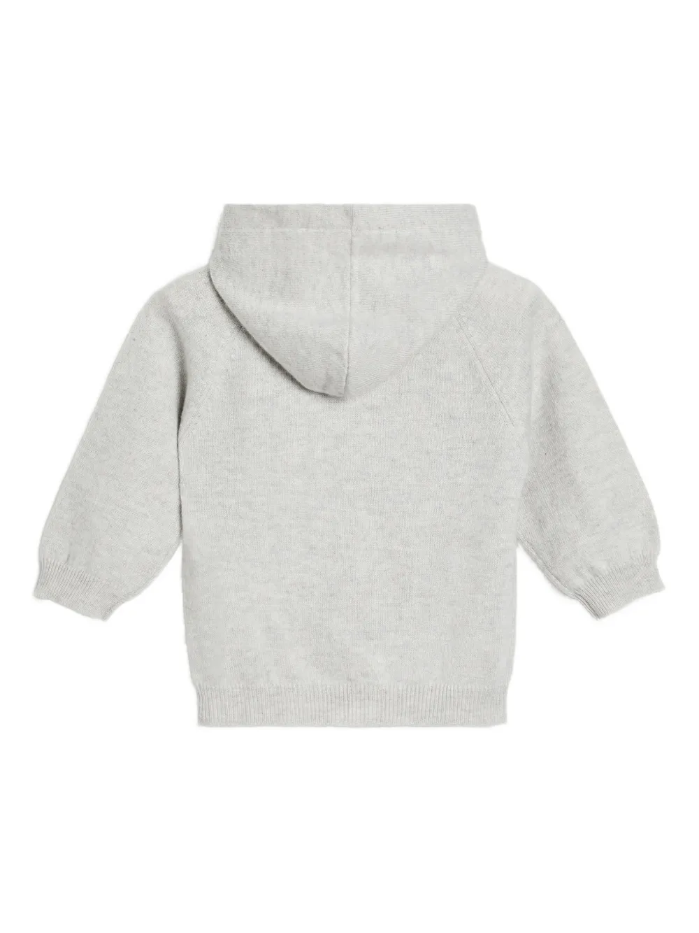 Brunello Cucinelli Kids Sweater met capuchon Grijs