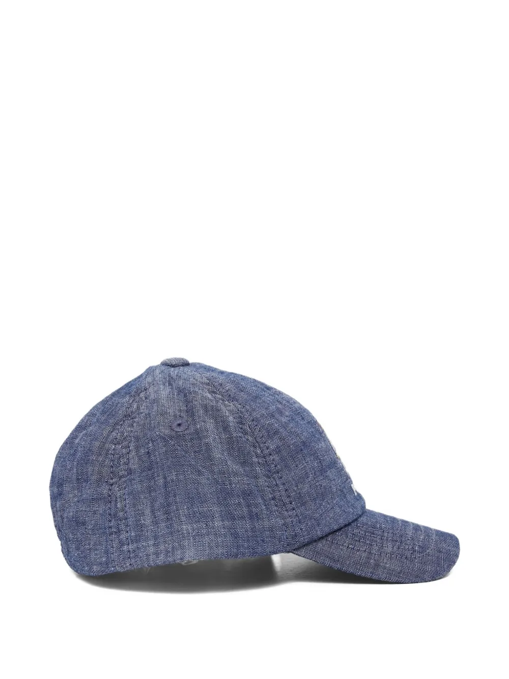 POLO RALPH LAUREN KIDS Polo Bear-embroidered baseball cap Blauw