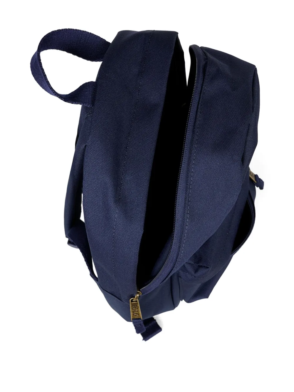 POLO RALPH LAUREN KIDS Teddy Bear-embroidered backpack Blauw