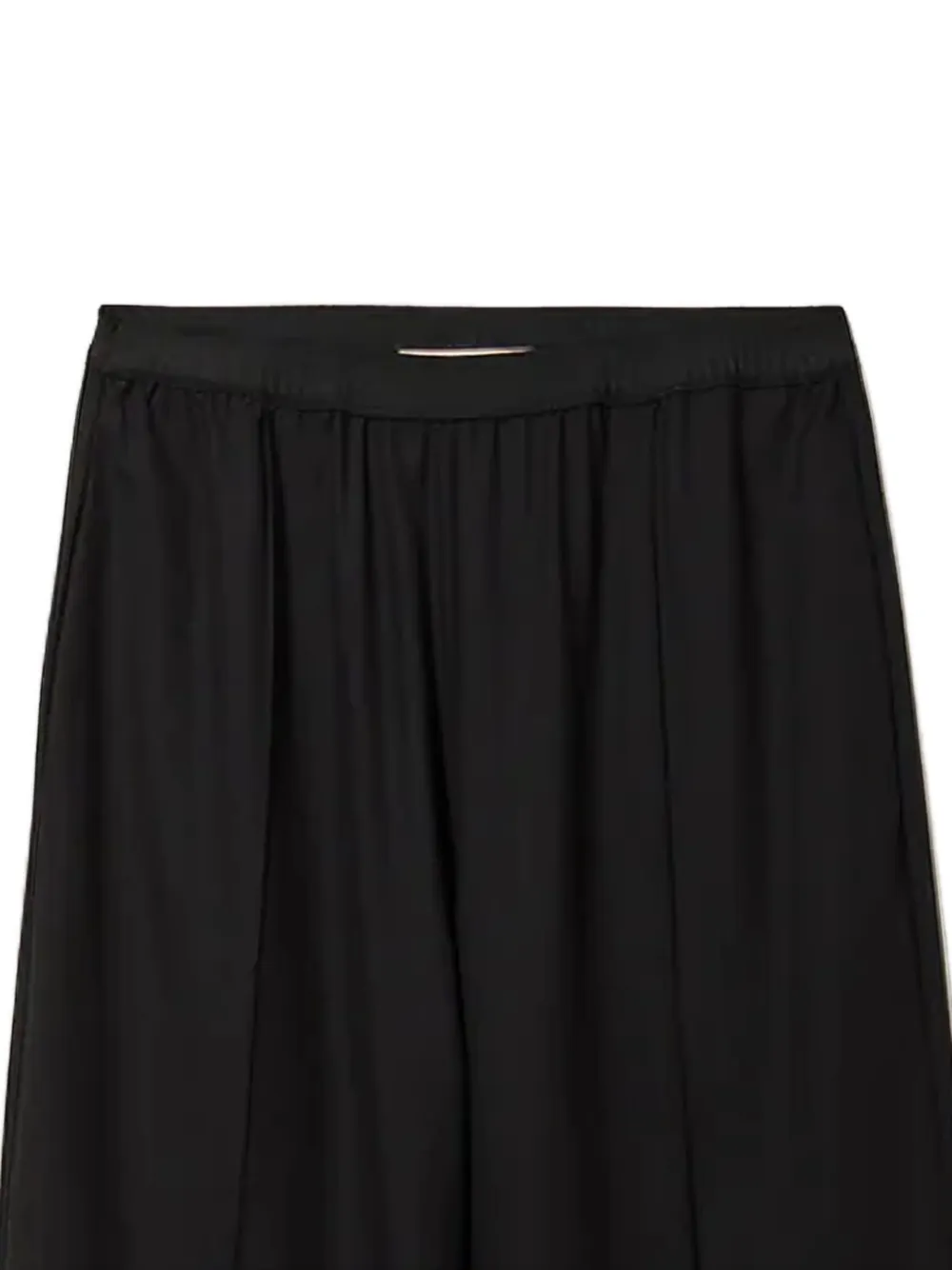 Plan C Broek met elastische taille - Zwart